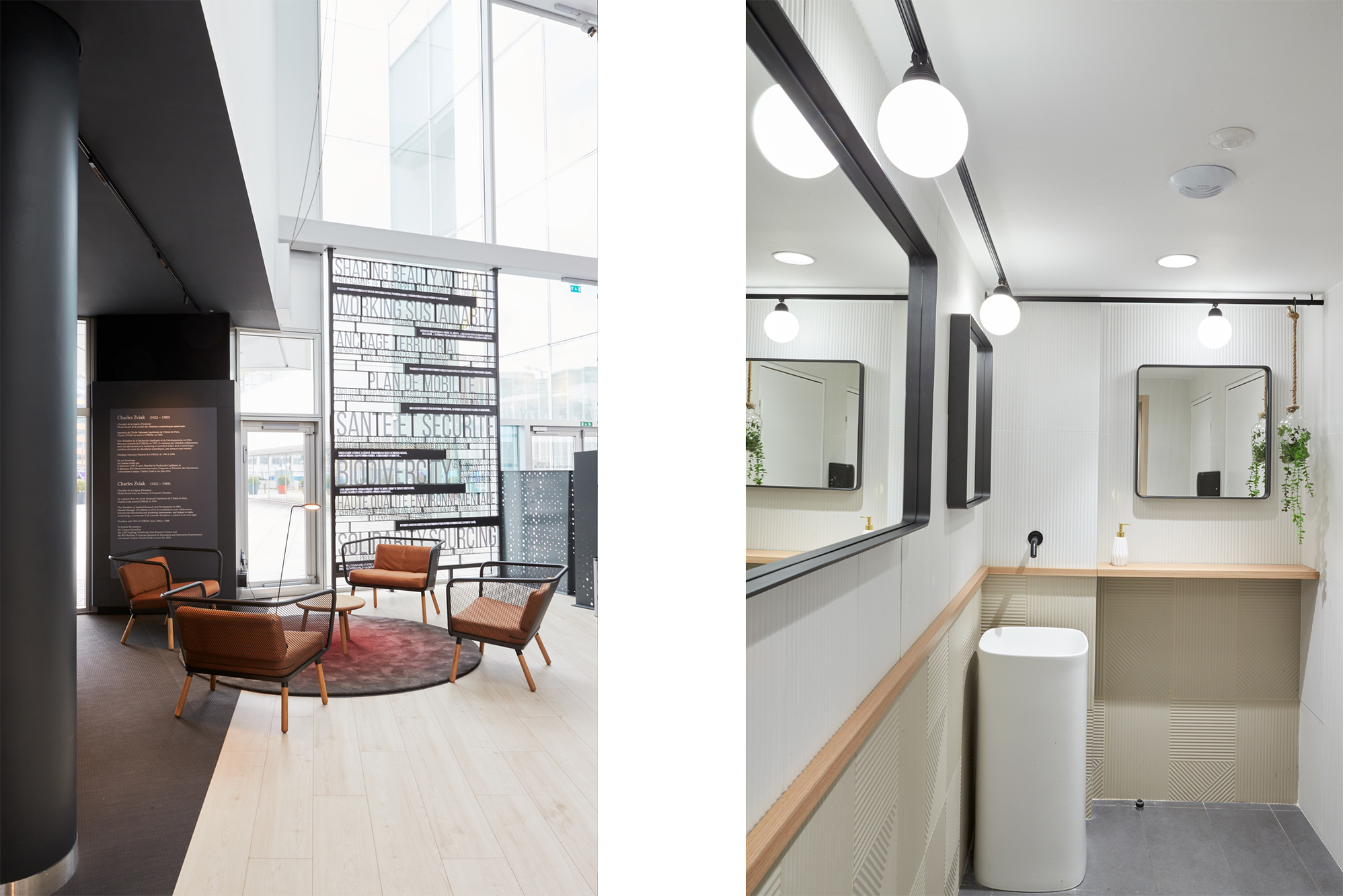 Projet : LE HALL D’ACCUEIL CAPI - LIDÉE - Architecture intérieure